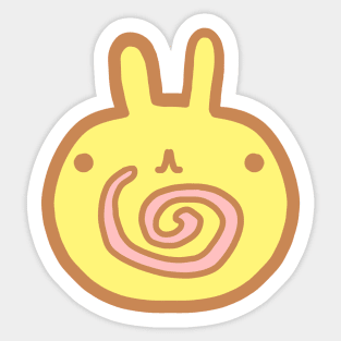 Kawaii Bunny Cake Sticker